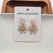 Load image into Gallery viewer, Spiffy &amp; Splendid - Lily Earrings - Iridescent Pastel
