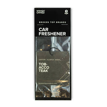 Load image into Gallery viewer, Broken Top Brands - Car Fresheners - Tobacco Teak
