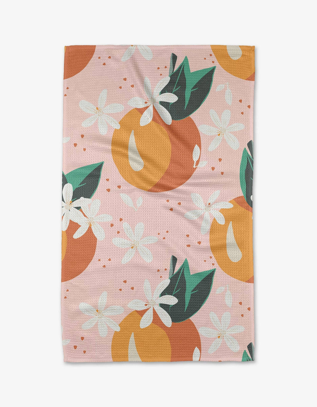 Geometry - Just Peachy Tea Towel