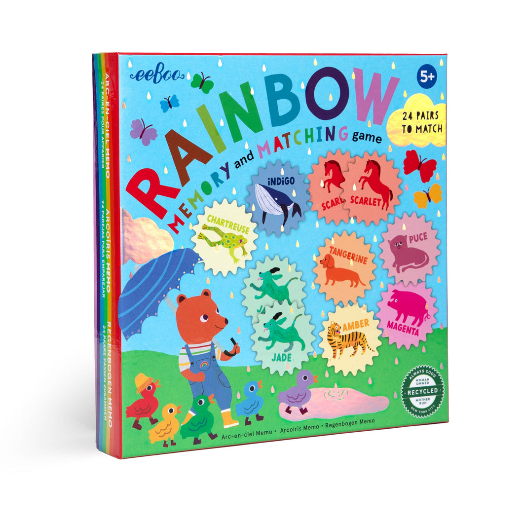 eeBoo - Rainbow Memory & Matching Game