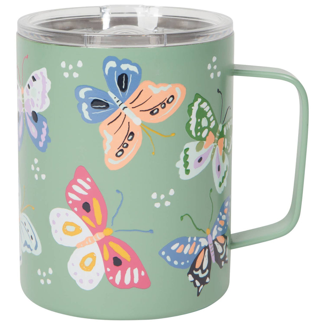 Flutter By Insulated Travel Mug