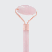 Load image into Gallery viewer, KITSCH - Rose Quartz Crystal Facial Roller
