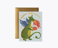 Load image into Gallery viewer, Rifle Paper Co. - Birthday Dragon Card
