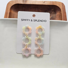 Load image into Gallery viewer, Spiffy &amp; Splendid - Delilah Earrings - Pastel Rainbow
