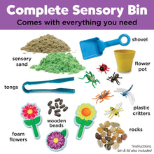 Load image into Gallery viewer, Sensory Bin Garden &amp; Critters
