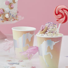 Load image into Gallery viewer, IRIDESCENT TASSEL UNICORN CUPS
