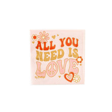 Load image into Gallery viewer, All you Need is Love Napkin
