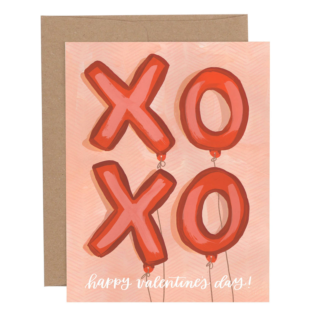 1canoe2 | One Canoe Two Paper Co. - Valentine Balloon Card
